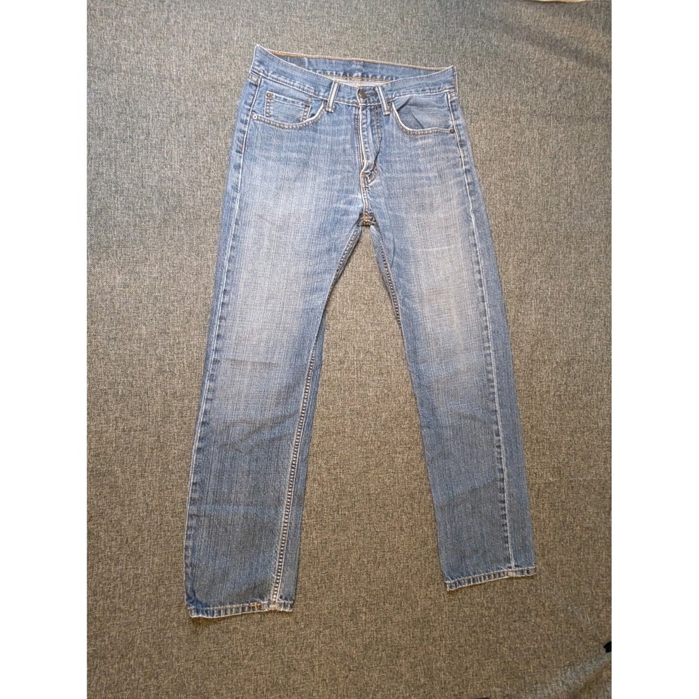 Levis 505 Jeans Mens 31x32 Blue Regular Fit Straight Medium Wash Denim Pants